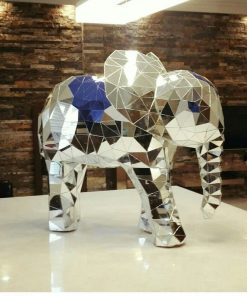 Elephant Mirror Sculpture1